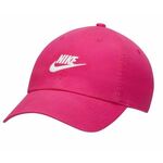 Kapa za tenis Nike Club Unstructured Futura Wash Cap - fireberry/white