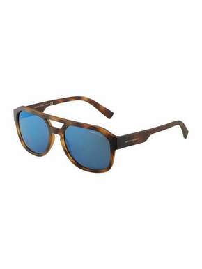 ARMANI EXCHANGE Sunčane naočale '0AX4074S' plava / smeđa / svijetlosmeđa