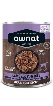 Ownat Dog Wetline Lamb &amp; Potatoes konzerva - janjetina i krumpir 395 g