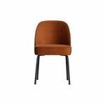 Ciglaste baršunaste blagovaonske stolice u setu 2 kom Vogue – BePureHome