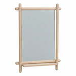 Ogledalo s drvenim okvirom 52x12 cm Milford - Rowico