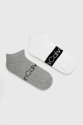 Calvin Klein Underwear Čarape siva / crna / bijela