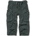 Industry Vintage karo hlače 3/4, Antracit
