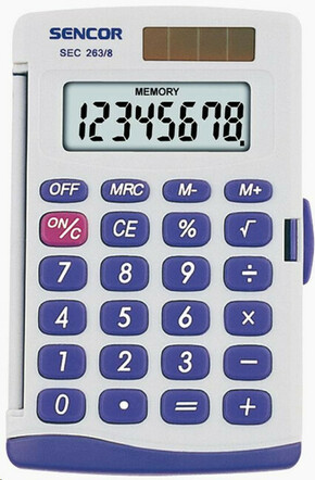 Sencor kalkulator SEC 263/8