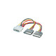 Roline interni Y-naponski kabel, 4-pin HDD - 2×SATA, 0.12m 11.03.1050-50