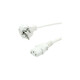 Roline VALUE naponski kabel, ravni IEC320 C13, 1.8m, bijeli 19.99.1019