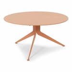 Metalni okrugao stolić za kavu u boji lososa ø 78 cm Daley – Spinder Design