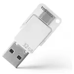 Toshiba 32GB USB3.0 TransMemory-Ex U382 (THN-U382W0320E4) Flash Drive, bijeli