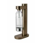 Saturator za vodu Stelton Brus - smeđa. Saturator za vodu iz kolekcije Stelton. Model izrađen od nehrđajućeg čelika i sintetičkog materijala.
