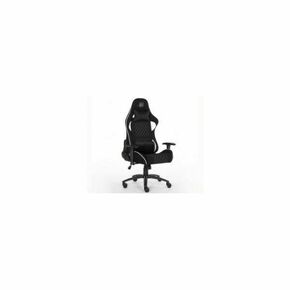 64217 - Bit Force Khan F-2D igraća stolica crno/bijela - 64217 - Značajke - 2D Nasloni za ruke - Tkanina - Leptir Mehanizam - Metalna Baza - 60mm Kotači - Jastuk za glavu i leđa - Nosivost 150kg Specifikacije - Gaming stolica s potpornim...