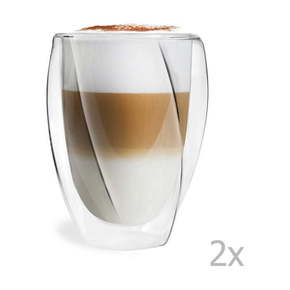 Set s 2 čaše od dvostrukog stakla Vialli Design Latte
