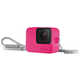 GoPro silikonska futrola Sleeve &amp; Lanyard, roza (ACSST-011)