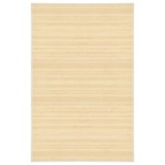 Tepih od bambusa 100 x 160 cm prirodne boje