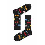 Visoke unisex čarape Happy Socks CHE01-9050 Crna
