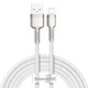 USB kabel za Lightning Baseus Cafule, 2.4A, 2m (bijeli)