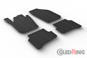 Gledring gumeni tepisi za Škoda Fabia 2014-&gt;/ 5 door