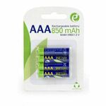 GEM-EG-BA-AAA8R4-01 - Gembird Rechargeable AAA instant batteries ready-to-use, 850mAh, 4pcs blister pack - GEM-EG-BA-AAA8R4-01 - Gembird Rechargeable AAA instant batteries ready-to-use, 850mAh, 4pcs blister pack - Voltage 1.2 V DC at 850 mAh...