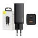 Brzi putni punjač Baseus GaN2 Lite USB+C 65W EU (crni)