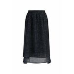 DreiMaster Vintage Suknja plava / ljubičasta / crna / srebro