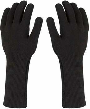 Sealskinz Waterproof All Weather Ultra Grip Knitted Gauntlet Black M Rukavice za bicikliste