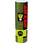 Badminton loptice Pro's Pro Nylon Shuttlecock - neon yellow