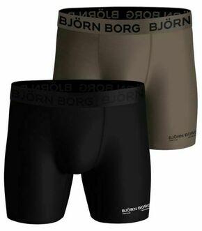 Bokserice Björn Borg Performance Boxer 2P - black
