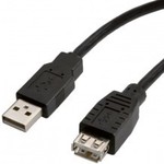 Roline USB 2.0 kabel A-A 1.8m