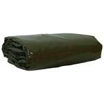 vidaXL Cerada 650g / m² Maslinasto zelena 4 x 6 m Platno s PVC premazom