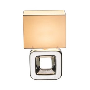 GLOBO 21602 | Kilauea Globo stolna svjetiljka 32cm sa prekidačem na kablu 1x E14 krom