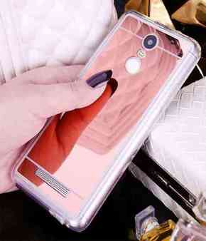 Xiaomi redmi note 4 rose gold mirror maska