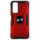 MaxMobile maska Samsung Galaxy S23 Ultra ANTI-SHOCK WITH RING II: crvena