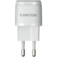 CANYON H-20-05, PD 20W Input: 100V-240V, Output: 1 port charge: USB-C:PD 20W (5V3A/9V2.22A/12V1.66A) , Eu plug, Over- Voltage , over-heated, over-current and short circuit protection Compliant with C CNE-CHA20W05 CNE-CHA20W05