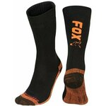 Fox Fishing Čarape Collection Thermolite Long Socks Black/Orange 40-43
