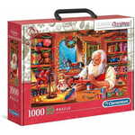 Priprema za Božić s Djedom Mrazom 1000 komada puzzle - Clementoni