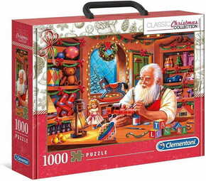 Priprema za Božić s Djedom Mrazom 1000 komada puzzle - Clementoni