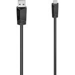 Hama USB kabel USB 2.0 USB-A utikač, USB-Mini-B utikač 1.50 m crna