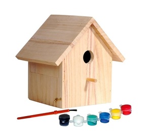 Dobar Drvena kućica za ptice za ukrašavanje 17