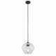 ARGON 4041 | Kalimera Argon visilice svjetiljka 1x E27 crno, krom, prozirno
