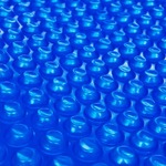 vidaXL Pokrivač za bazen plavi 417 cm PE
