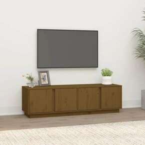 VidaXL TV ormarić smeđa boja meda 140 x 40 x 40 cm od masivne borovine
