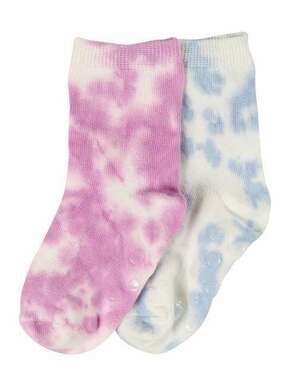 Gina Tricot Mini Čarape sivkasto plava / ljubičasta / bijela
