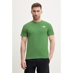 Majica kratkih rukava The North Face EVOLUTION zelena NF0A8B6KG571