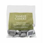 Yankee Candle Tea Light Candles Unscented svijeće bez mirisa 25 kom 290 g