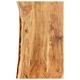 vidaXL Vrh za kupaonski ormarić od bagremovog drva 100 x 55 x 3,8 cm