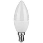 V-TAC 2142151 LED Energetska učinkovitost 2021 F (A - G) E14 oblik svijeće 4.50 W toplo bijela (Ø x V) 36.5 mm x 100 mm 1 St.