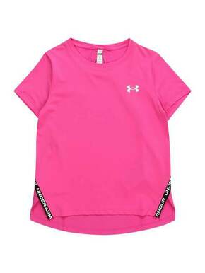 UNDER ARMOUR Tehnička sportska majica 'Knockout' roza / crna / bijela