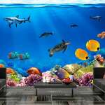 Samoljepljiva foto tapeta - Underwater kingdom 245x175