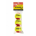 Teniske loptice za juniore Dunlop Stage 3 Red 3B