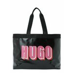 HUGO Shopper torba 'Becky' roza / crvena / crna / bijela