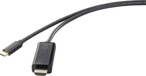 Renkforce USB-C™ / HDMI adapterski kabel USB-C™ utikač